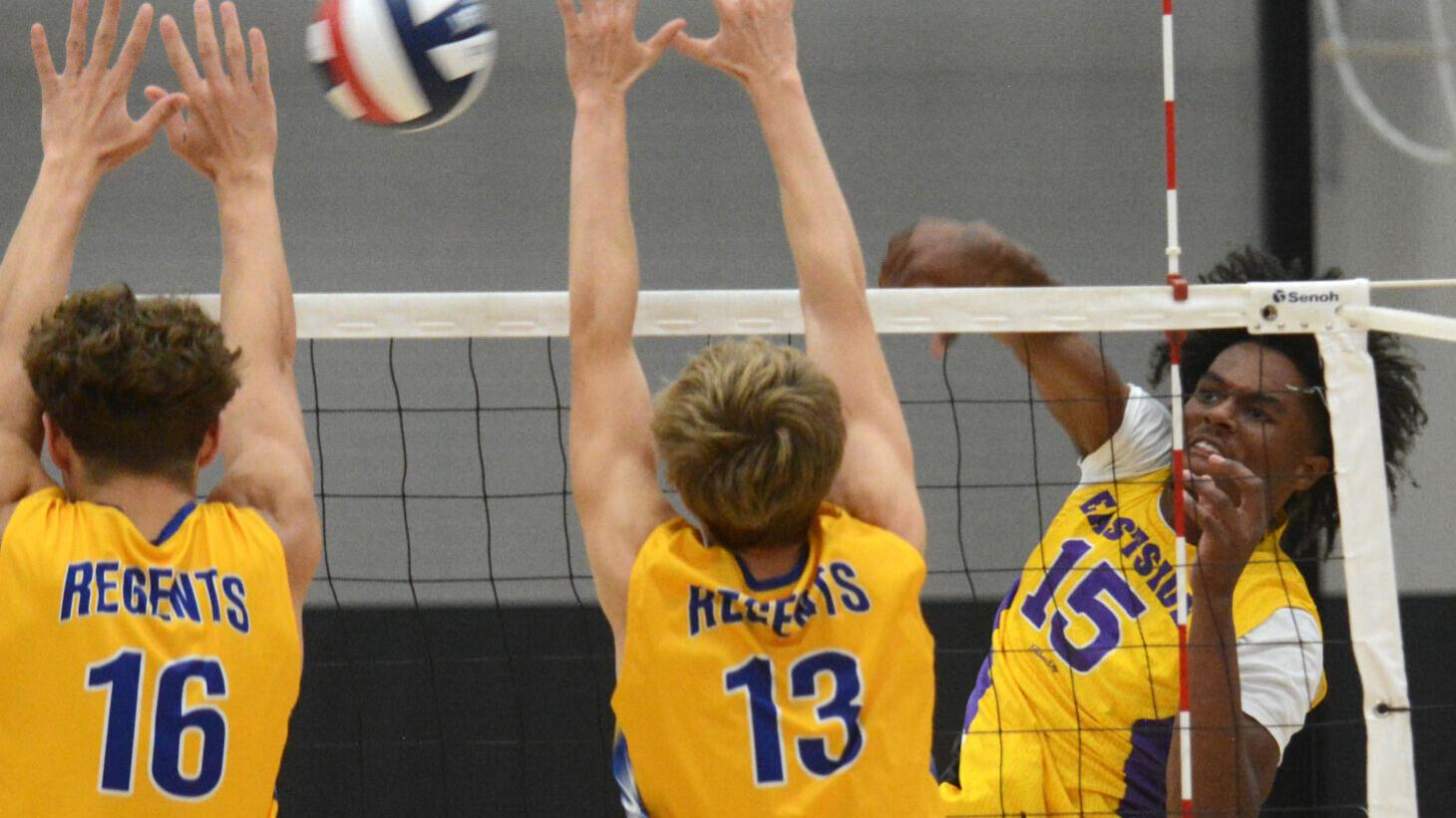 Photos: Madison East hosts Madison West in boys volleyball action
